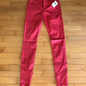 Lucky Brand Brooke Leggings in Claret Red